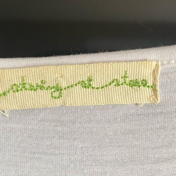 Staring at Stars Embroidered Sleeveless Dress. Black/White. Size Small. - Picture 8 of 8